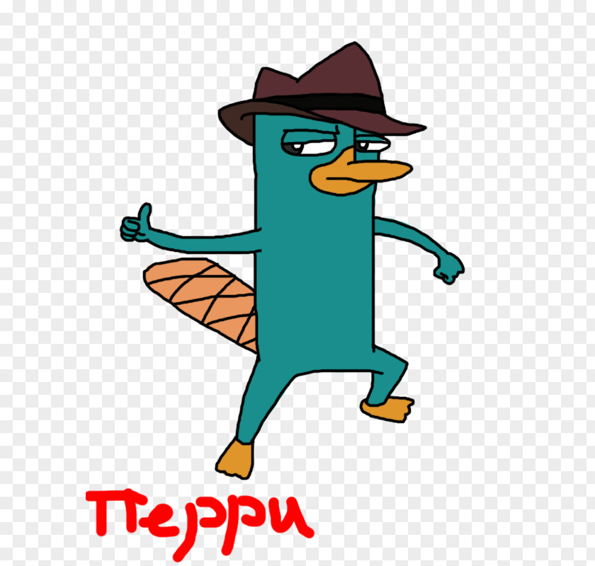 Perry Silhouette The Platypus Phineas Flynn Ferb Fletcher Los Ornitorrincos PNG