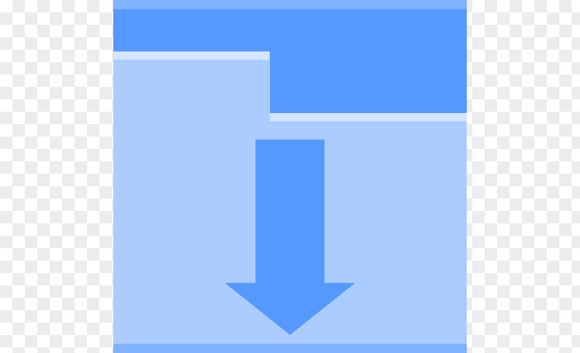 Places Folder Downloads Blue Square Angle Symmetry PNG