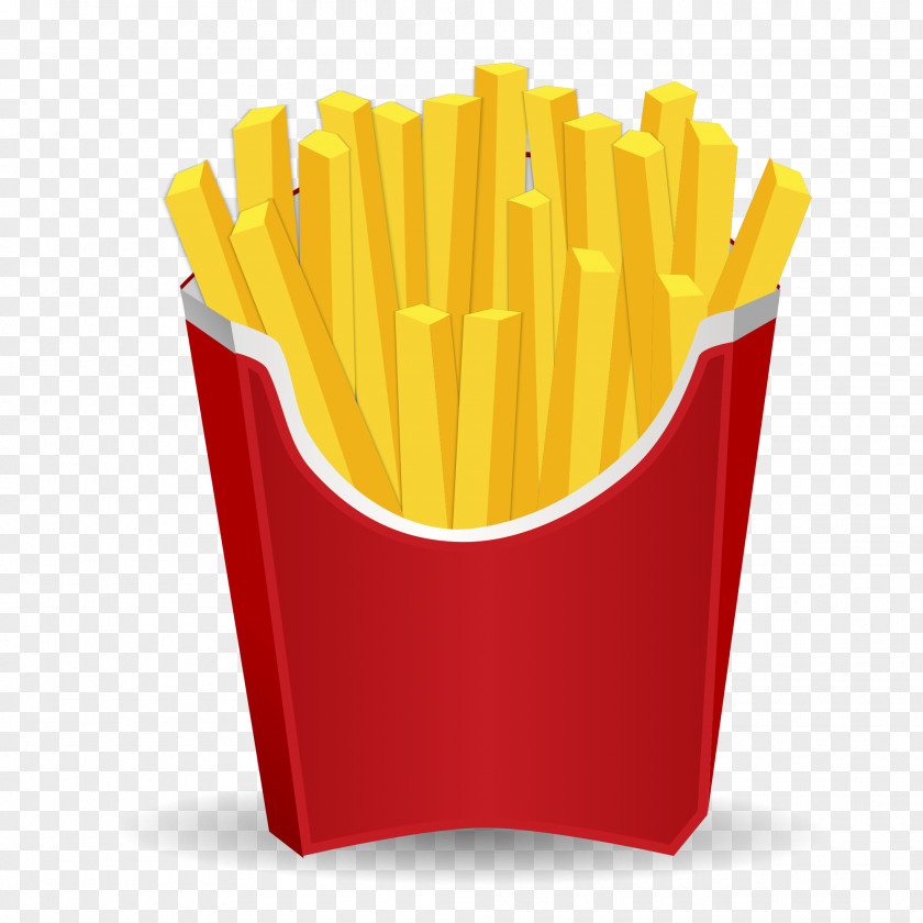 Potato_chips McDonald's French Fries Hamburger Fast Food Clip Art PNG
