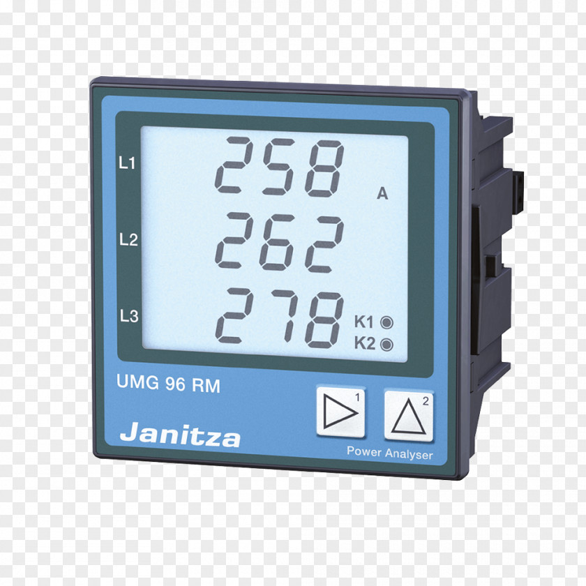 RM Janitza UMG96RM-E UMG 96 RM-EL Gauge Measurement Electronics PNG