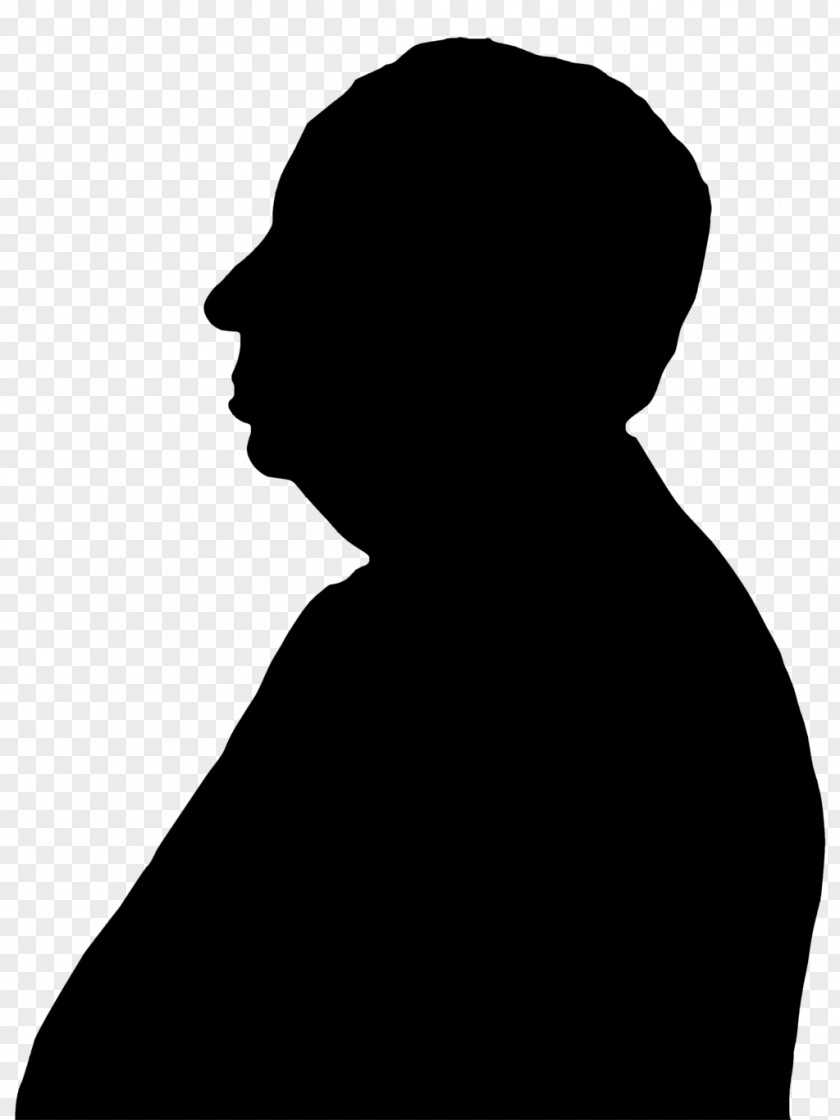 Side Profile Silhouette Film Director Cameo Appearance PNG