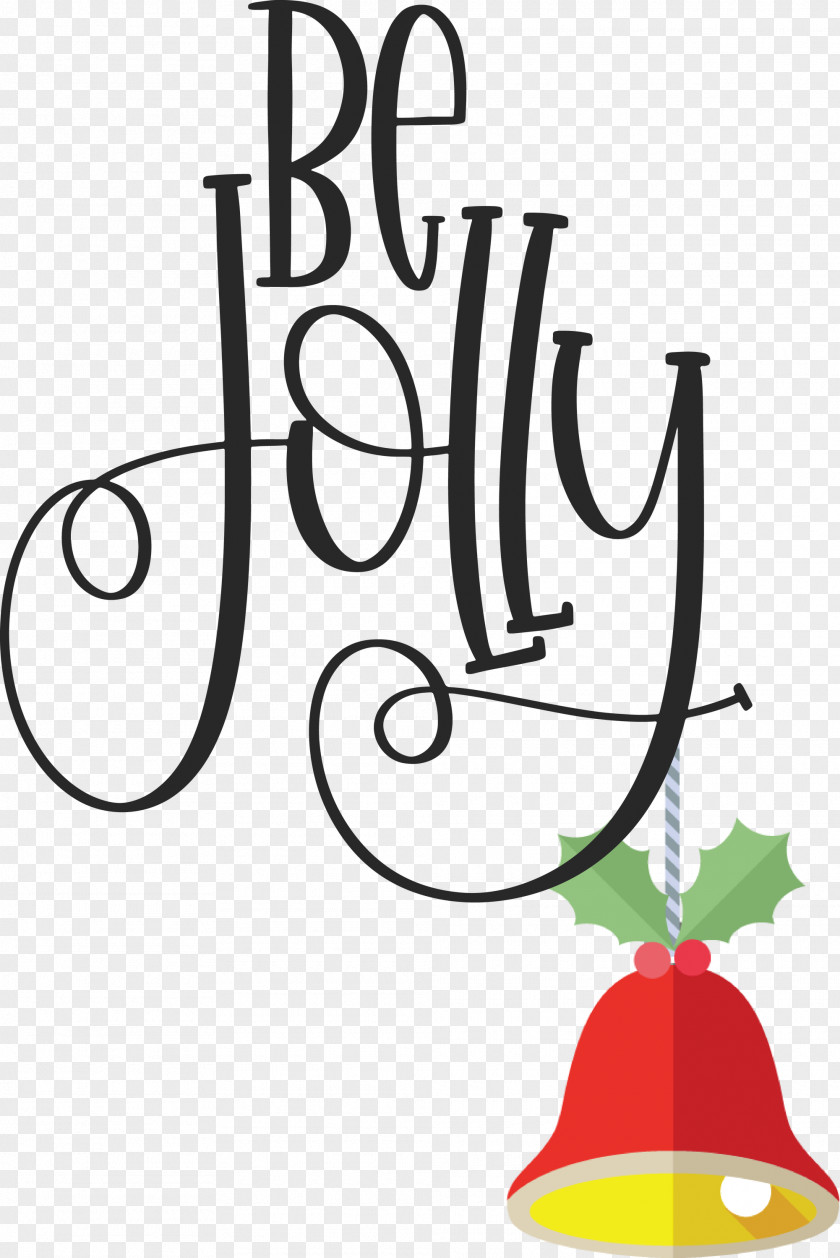 Be Jolly Christmas New Year PNG