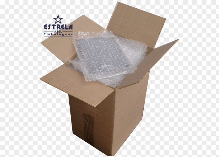 Box Cardboard Bubble Wrap Packaging And Labeling PNG
