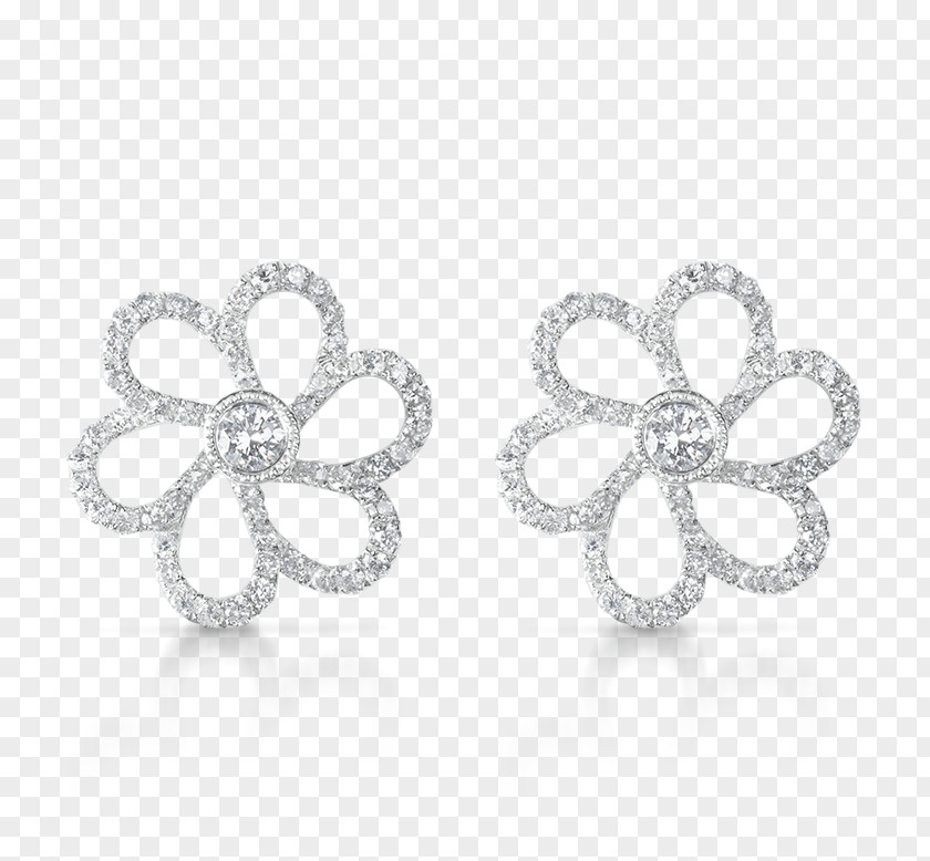 Flower Earring Floral Design Petal PNG
