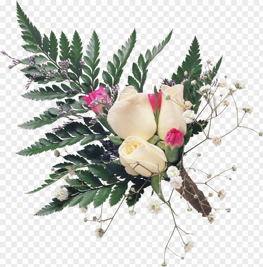 Flower Garden Roses Floral Design Bouquet Corsage PNG