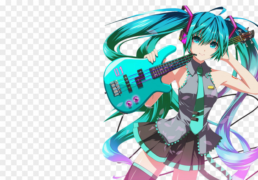 Hatsune Miku Vocaloid MikuMikuDance Drawing PNG