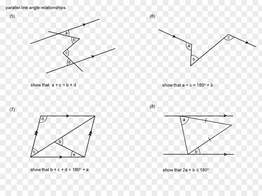 Line Angle Triangle Point Parallel Mathematics PNG