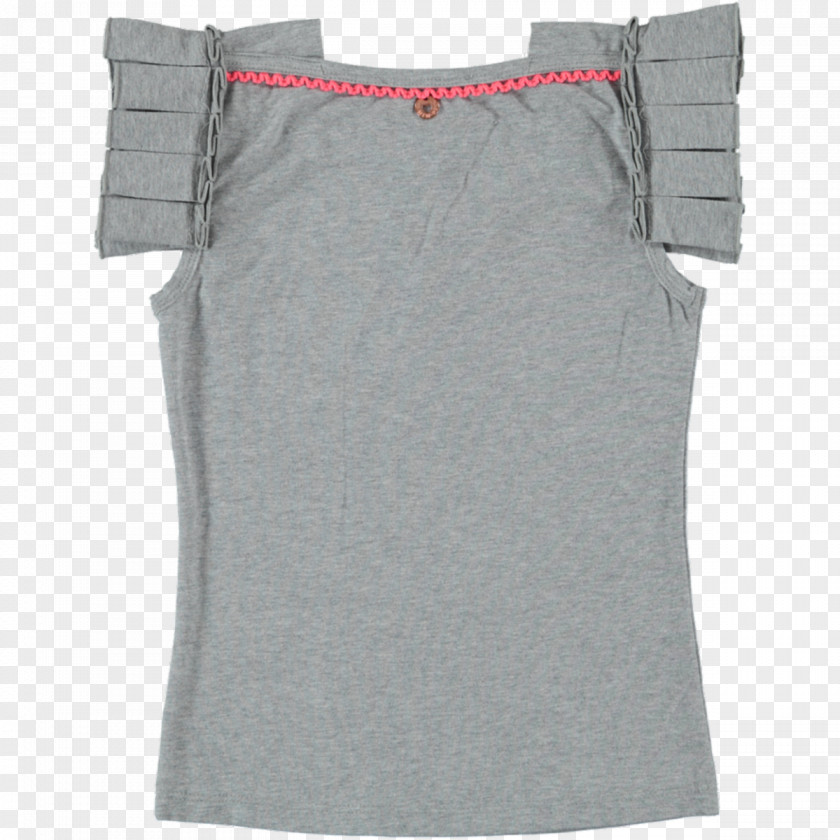 T-shirt Sleeve Shoulder Dress Grey PNG