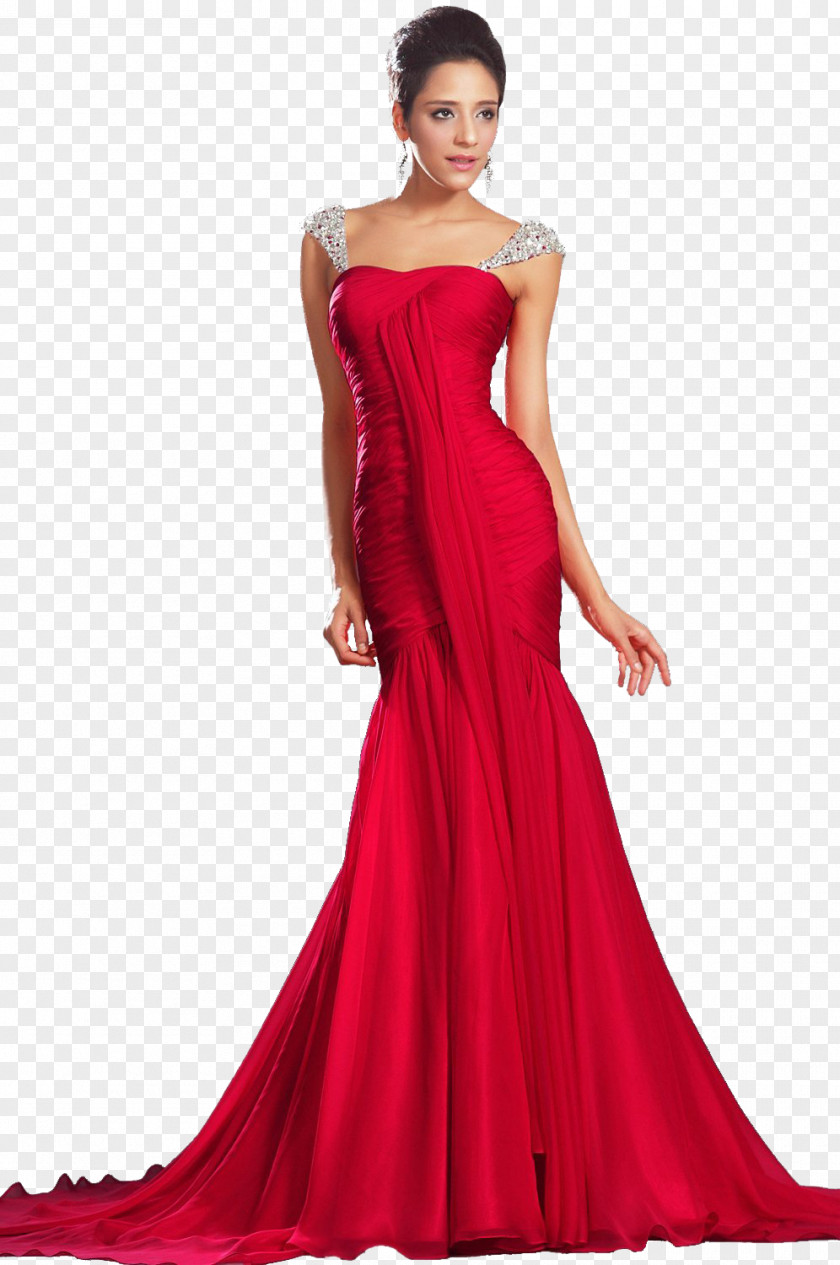 Dress Evening Gown Formal Wear Prom PNG