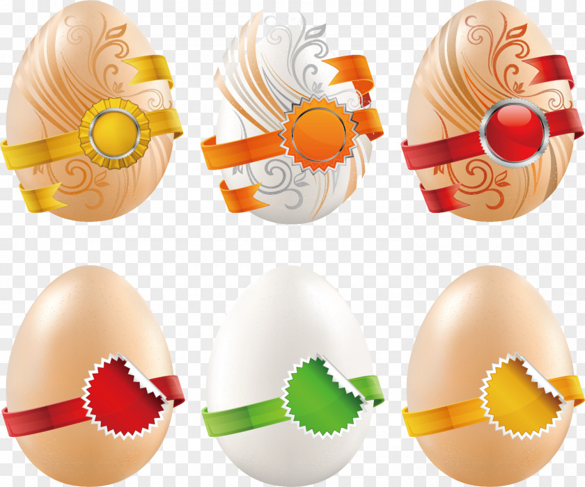 Egg Label Vector Material Euclidean Easter Royalty-free Illustration PNG