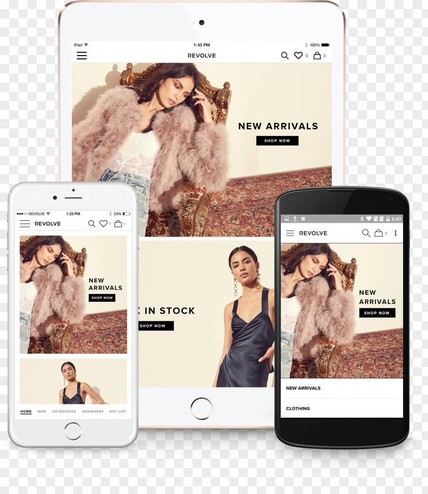 Fashion Coupon App Store Apple Android ITunes PNG