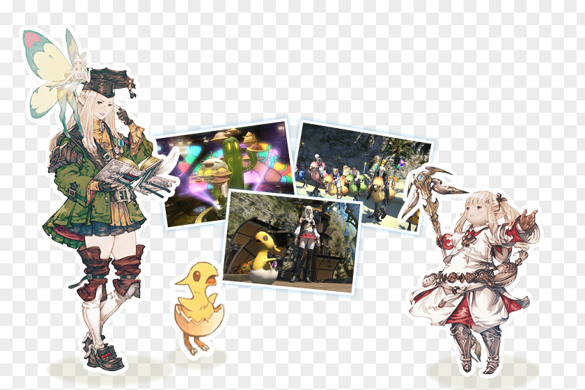 Final Fantasy XIV Fantasy: The 4 Heroes Of Light Concept Art PNG
