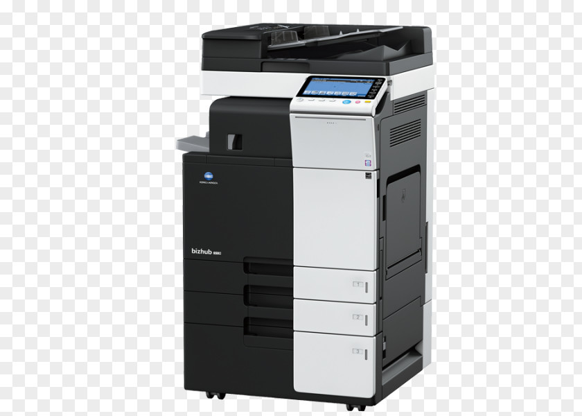 Printer Multi-function Konica Minolta Photocopier PNG