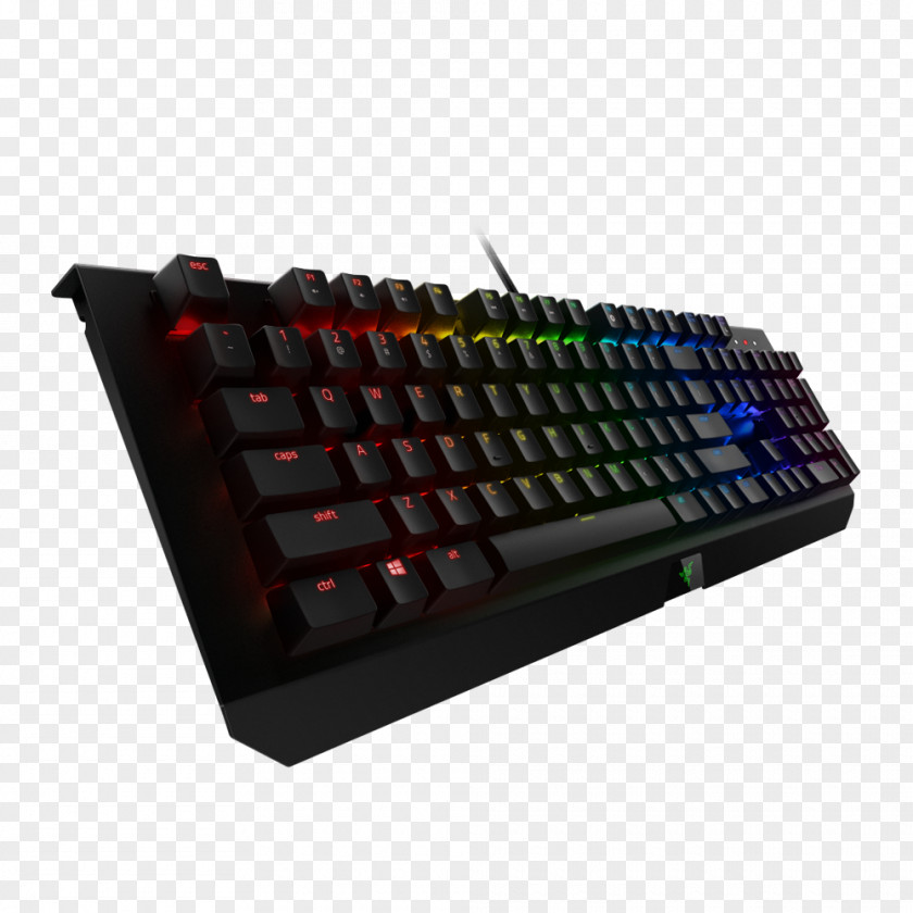 Computer Keyboard Razer Blackwidow X Tournament Edition Chroma BlackWidow Gaming Keypad PNG