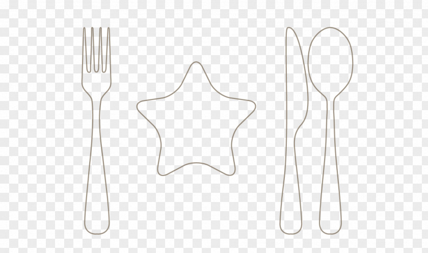 Design Cutlery Line PNG