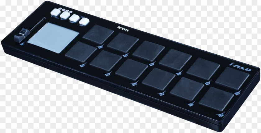 Drum Pad Korg Kaoss Computer Keyboard MIDI Controllers PNG