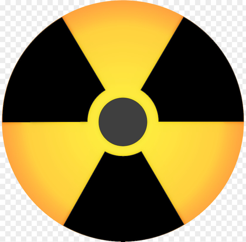 Radioactive Rays Decay Biological Hazard Symbol Radiation PNG