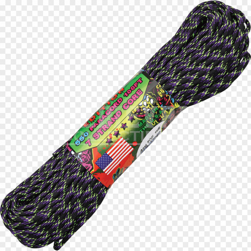 Rope Parachute Cord Knife Survival Kit PNG