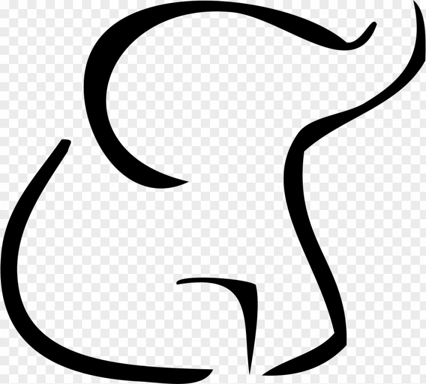 Elephant Drawing PNG