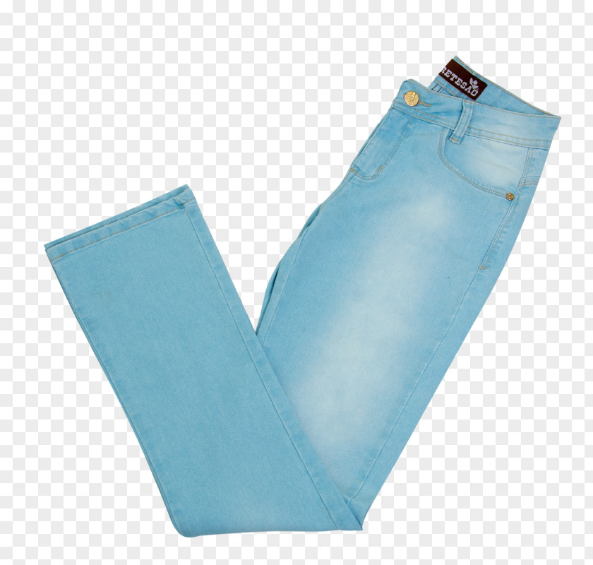 Jeans Turquoise PNG