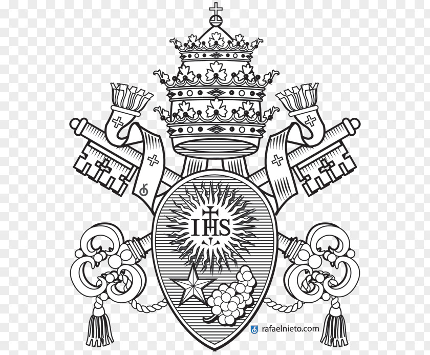 Pope Vector Vatican City Papal Coats Of Arms Escutcheon Coat Francis Aita Santu PNG