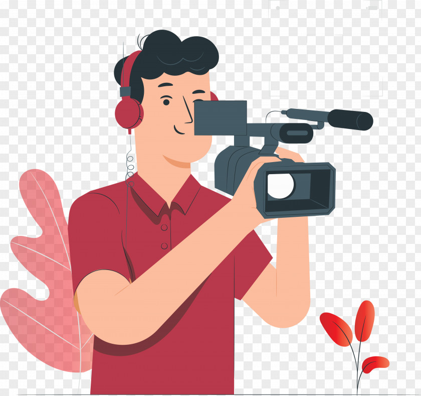 Videographer PNG