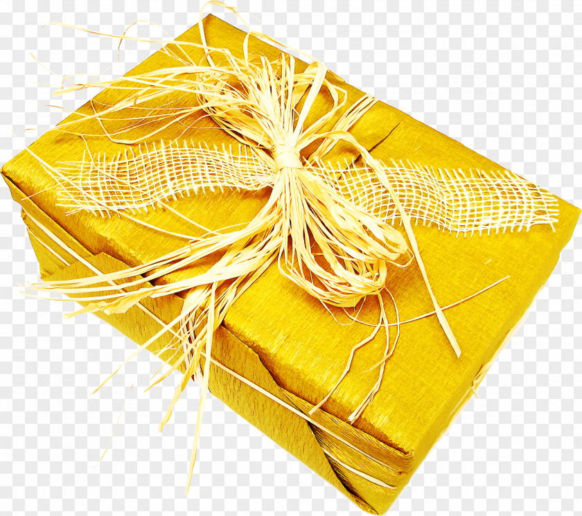 Cuisine Food Yellow Gift Wrapping Present PNG