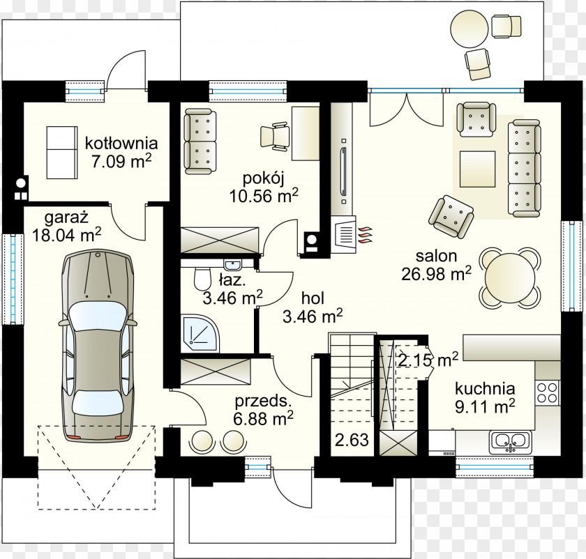 Ground Hornets Floor Plan House Project Storey Attic PNG