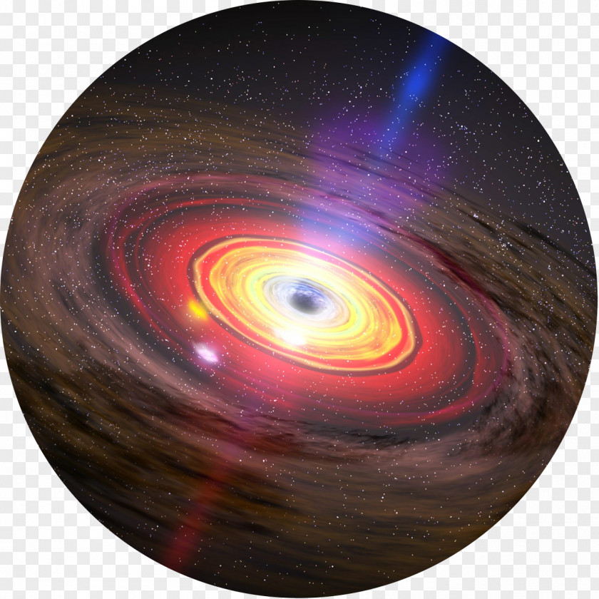 Black Hole Supermassive General Relativity Universe Science PNG