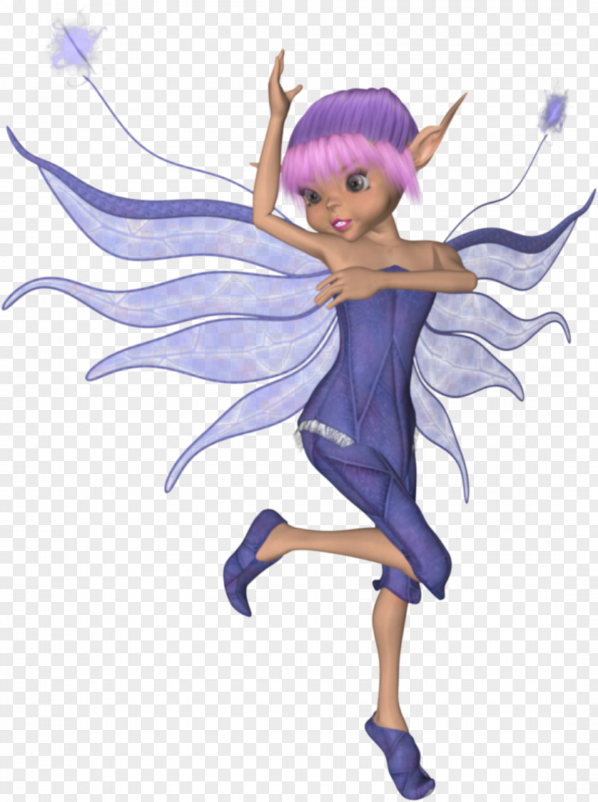 Elf Fairy Tale Costume Design Cartoon Figurine PNG