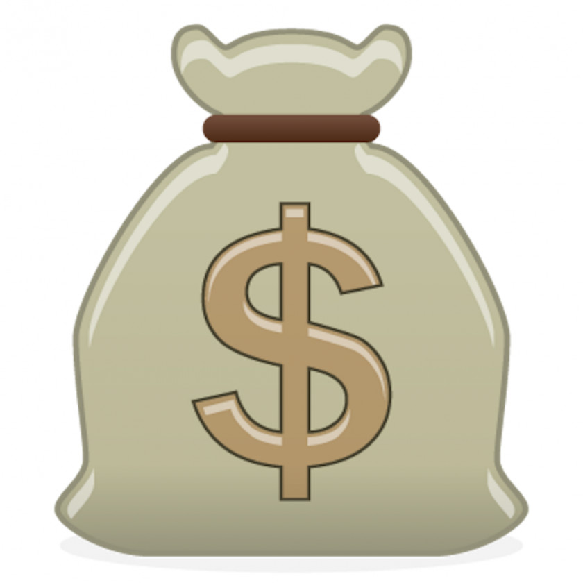 Falling Money Bag Coin Clip Art PNG