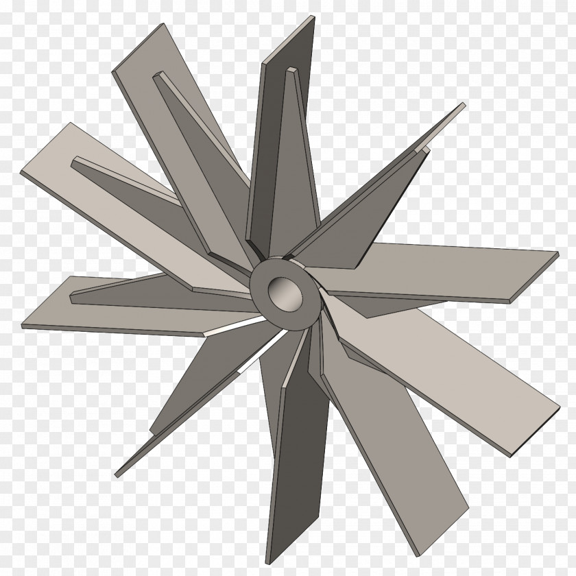 High Pressure Cordon Centrifugal Fan Turbine Blade PNG