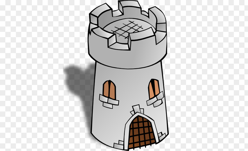 Igloo Fortified Tower Open Transparency Drawing PNG