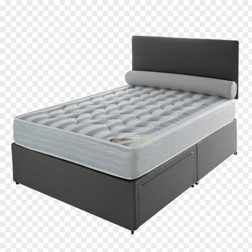 Gray Damask Bedding Orthopedic Mattress Bed Frame Box-spring PNG