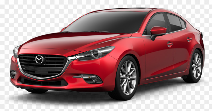 Mazda 2018 Mazda3 Grand Touring Compact Car Hatchback PNG