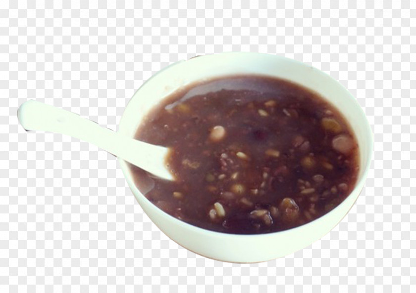 Small Red Bean Rice Porridge Dahan Laba Congee Food PNG