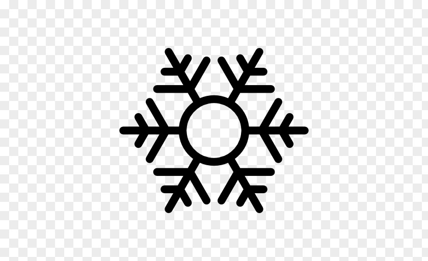 Snowflake Hexagon Shape Silhouette PNG