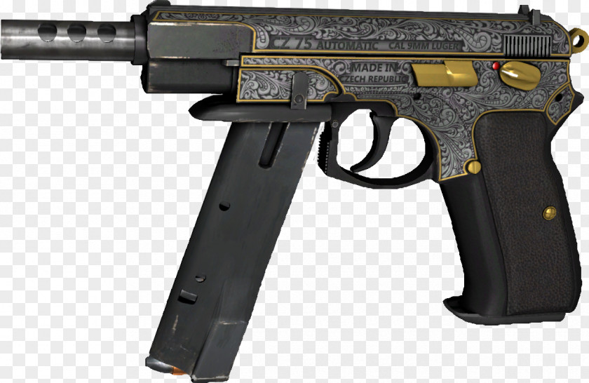 Weapon Counter-Strike: Global Offensive CZ 75 Trigger Firearm PNG