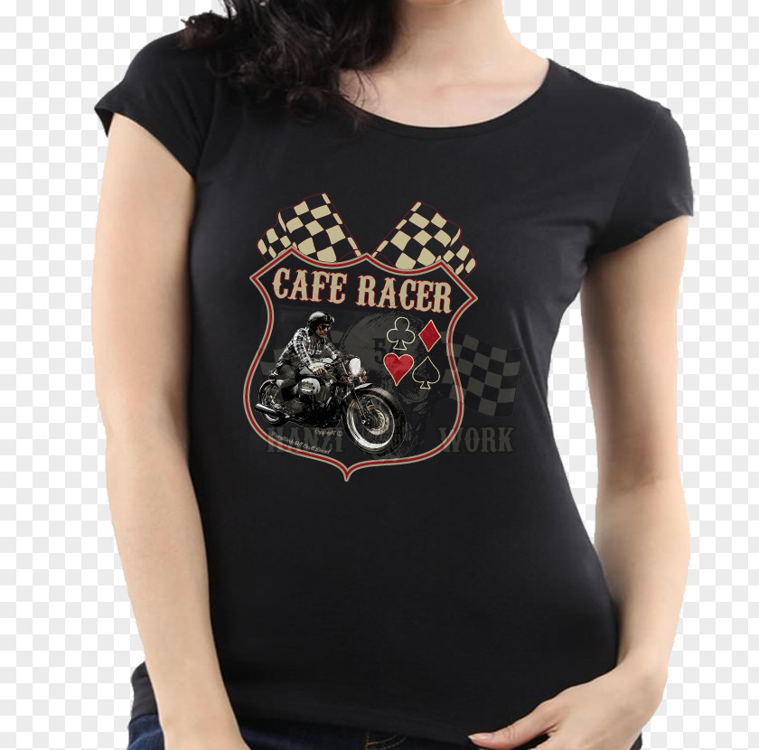 Caferacer T-shirt Clothing Robe Hoodie PNG