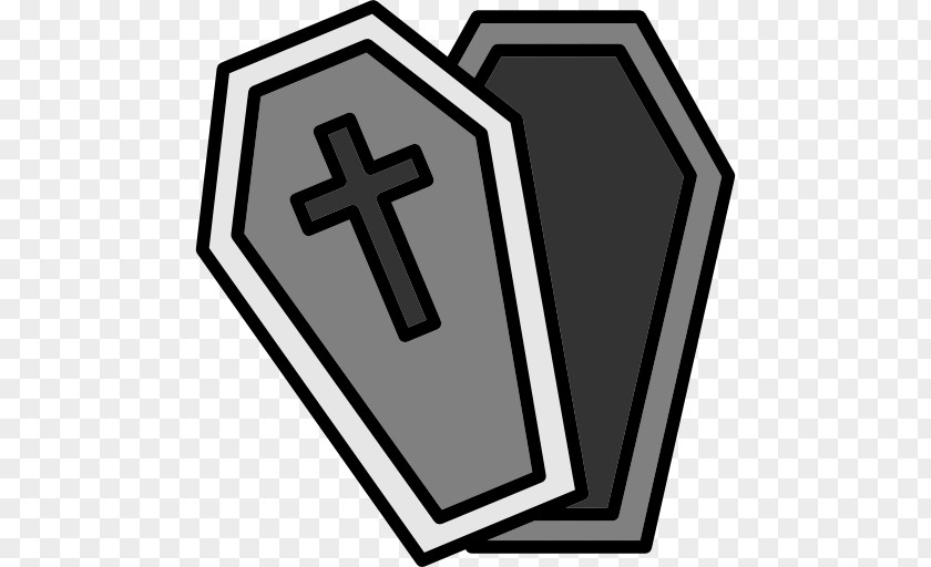 Coffin Halloween Clip Art PNG