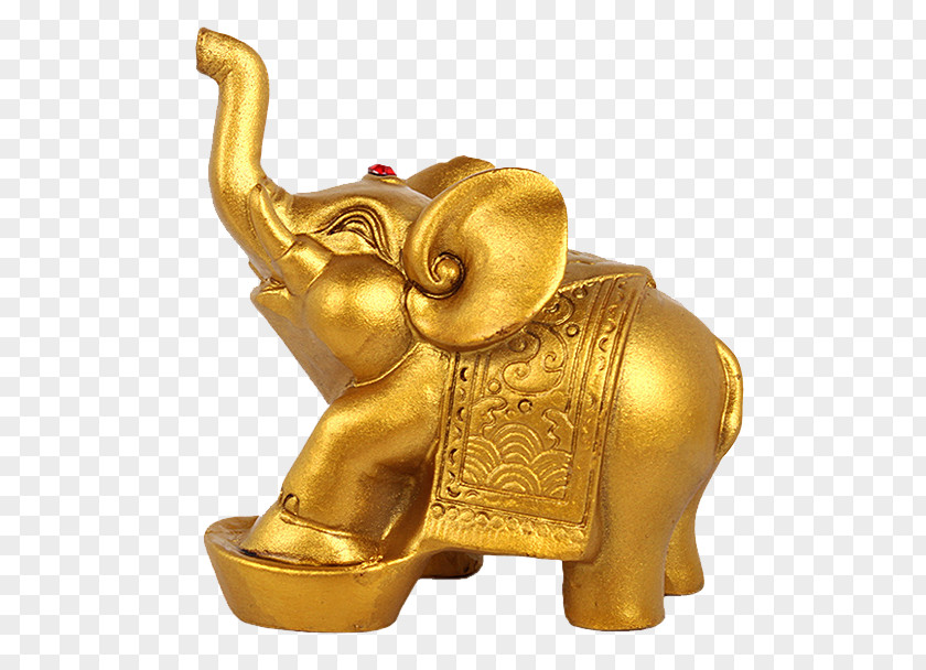 Elephant Kick Gold Ingot Indian PNG