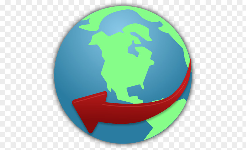 Globe Service Planet Sphere Green Earth PNG
