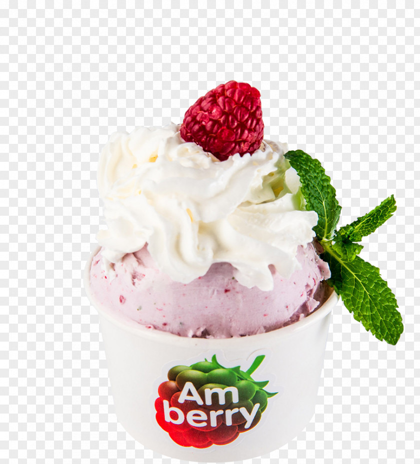 Ice Cream Bowl Sundae Frozen Yogurt Parfait Strawberry PNG