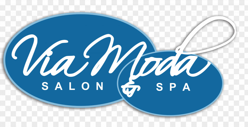 Partial Highlights Via Moda Salon & Spa Logo Front Street Brand Font PNG