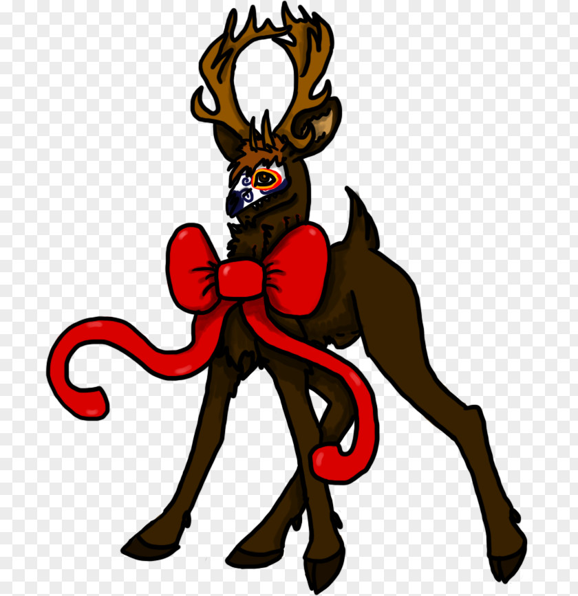 Reindeer Cartoon Character Fiction Clip Art PNG
