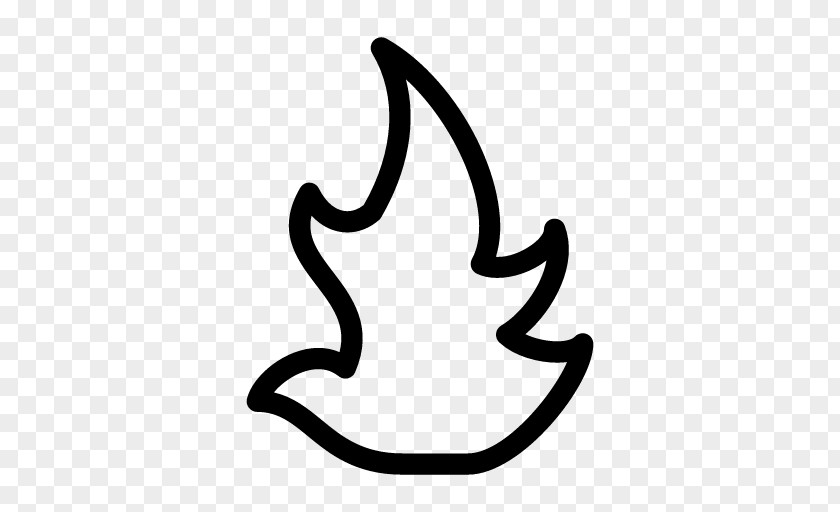 Fire Flame Line Clip Art PNG