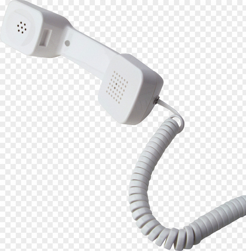 Telephone Handset Line Electrical Cable RJ9 PNG