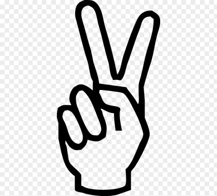 White Nike Logo Finger Glove Peace Symbols Clip Art Gesture Illustration V Sign PNG