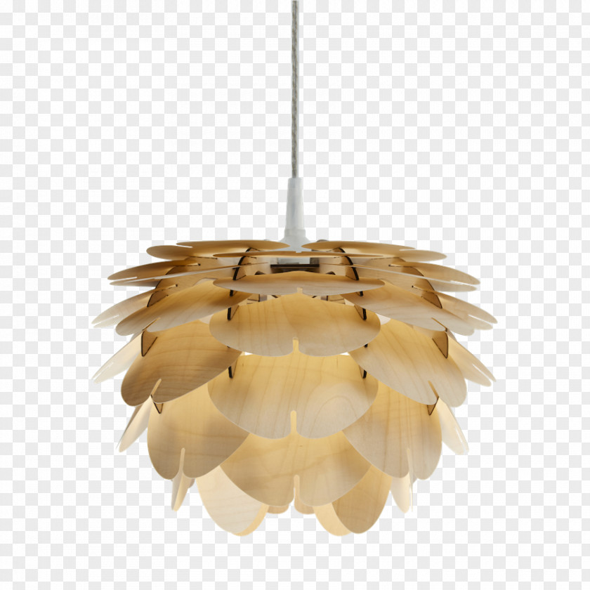Ginkgo Tree Pendant Light Plywood Lamp Shades PNG