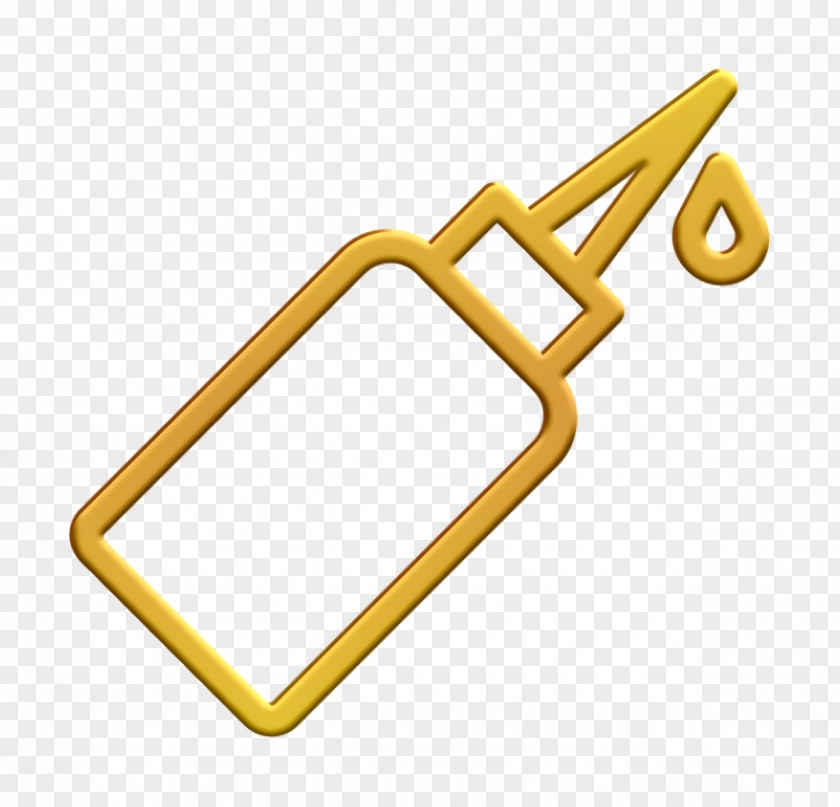 Glue Icon Sewing Elements Oil PNG